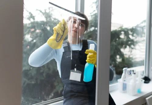 Nettoyage de vitres intérieures et extérieures à Cagny